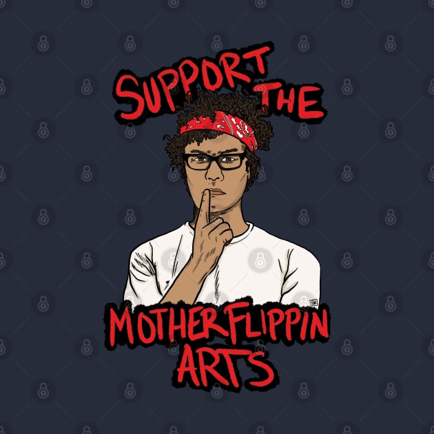 Moss IT Crowd Support the Mother Flippin Arts by TheEND42