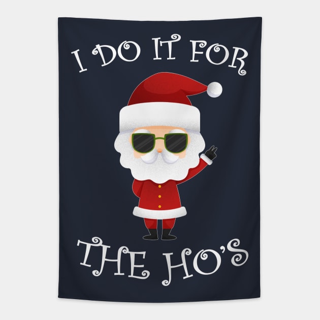 I Do It For The Ho's Vintage Hipster Tapestry by MasliankaStepan