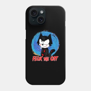 Cat's Eye View Felix's Movie Magic Unveiled Phone Case