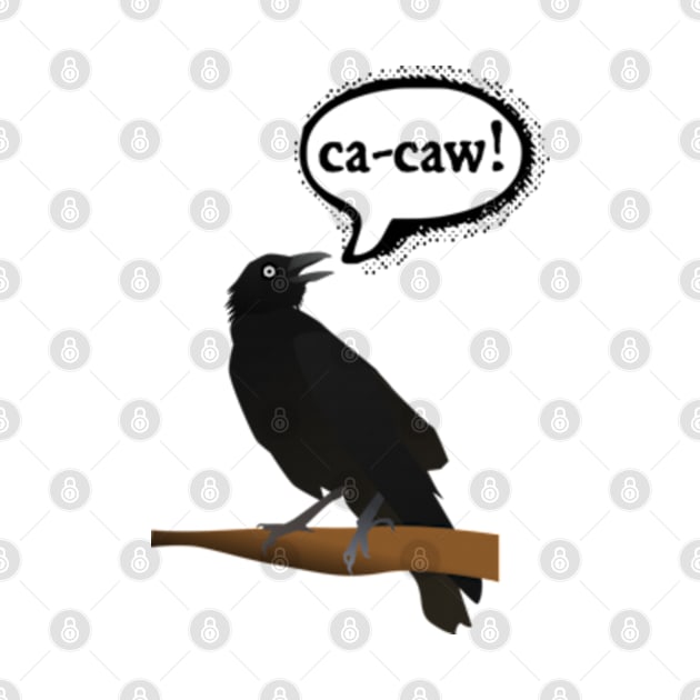 Ca-caw said the crow by  hal mafhoum?