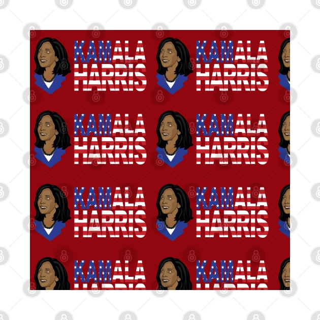 Kamala Harris Feminist by Sandra Hutter Designs