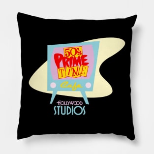 50's Prime Time Cafe Pillow