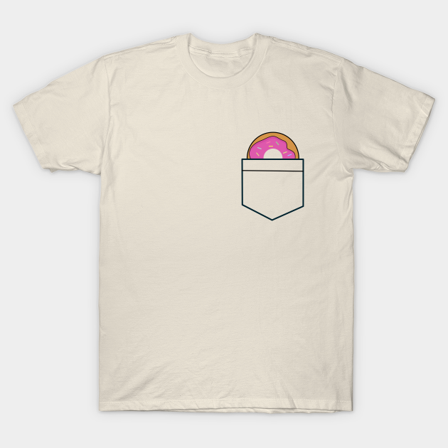 Donut In A Pocket T Shirt Design Chibi T Shirt Teepublic