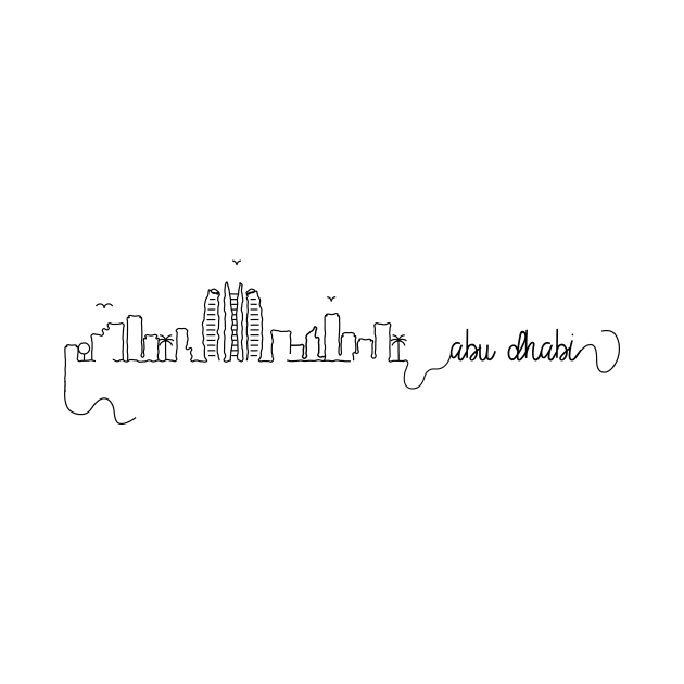 Abu Dhabi City Signature by kursatunsal