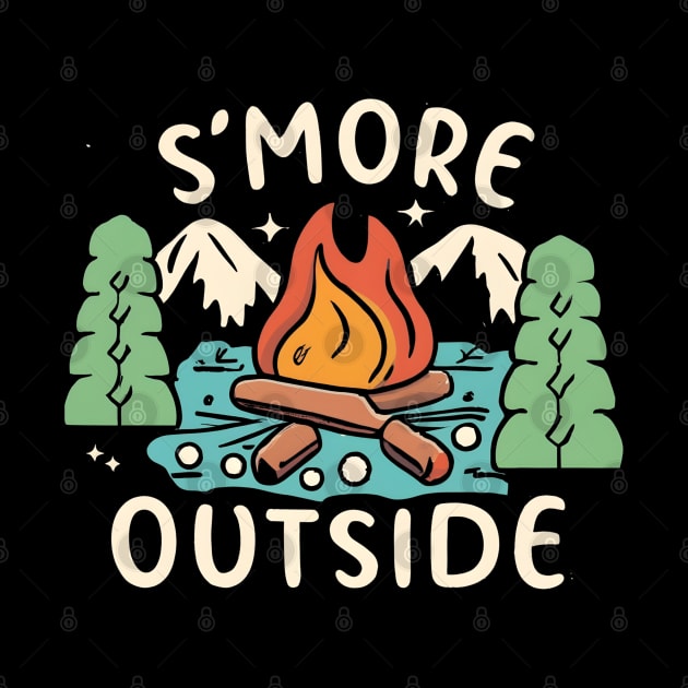 Smores outside by NomiCrafts