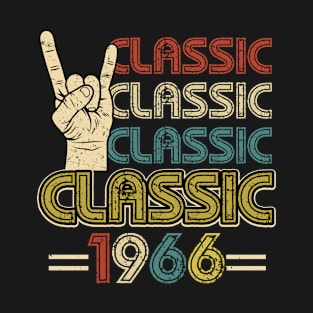 Rock Music Retro Classic 1966 T-Shirt