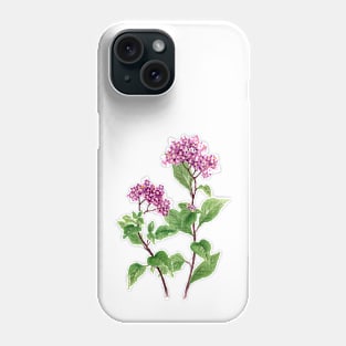 May 24th birthday flower Phone Case