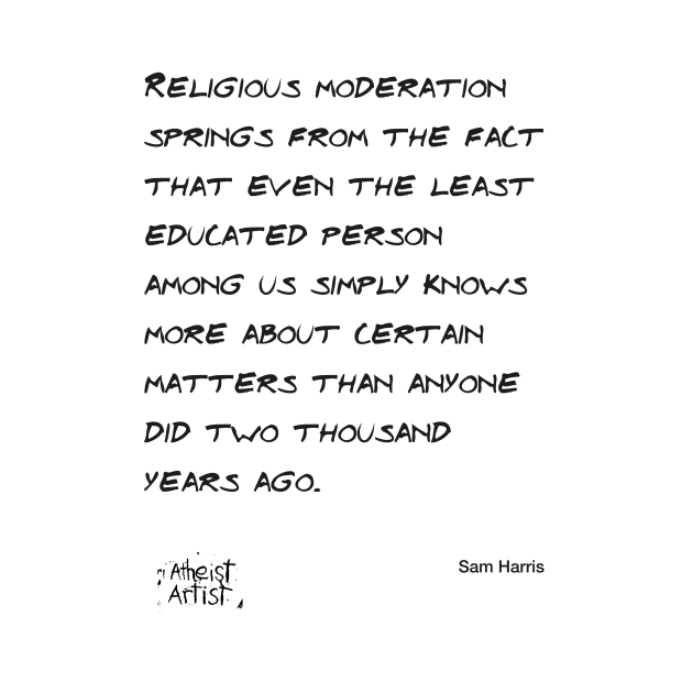 Sam Harris quote by DJVYEATES