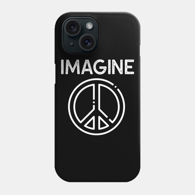 Imagine Peace Phone Case by MCALTees