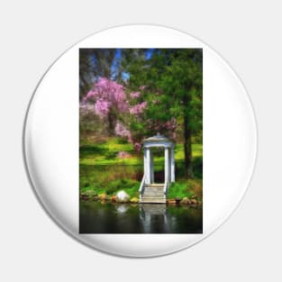 Gazebo At Morris Arboretum Pin