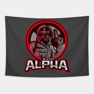 I'm The Alpha (6) Tapestry