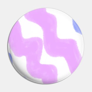 Pink blue watercolor abstract handpainted art Pin