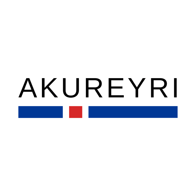 Akureyri Iceland by icelandtshirts