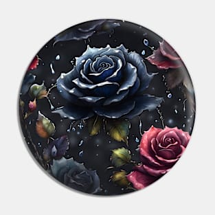 Rose Pattern Pin