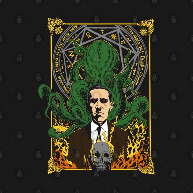 Lovecraft Tribute by Mandra