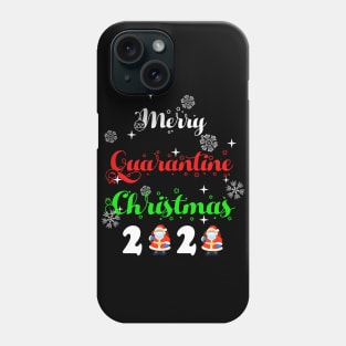 merry quarantine christmas Phone Case