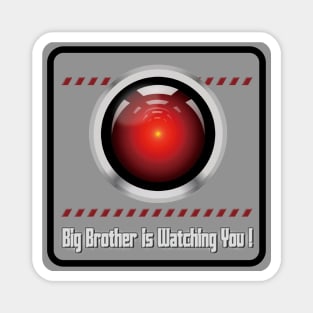 Big Brother is watching you! Magnet