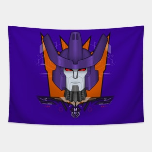 Galvatron Bust Tapestry