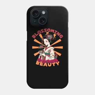 Geisha botanist Phone Case