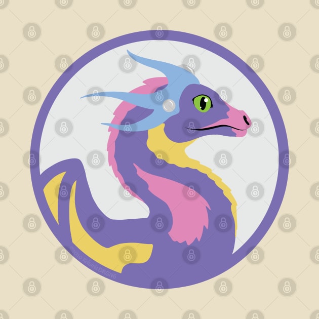 Pastel Dragon by Keltaria