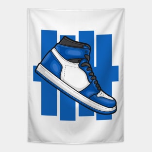 AJ 1 High UNV Blue Sneaker Tapestry