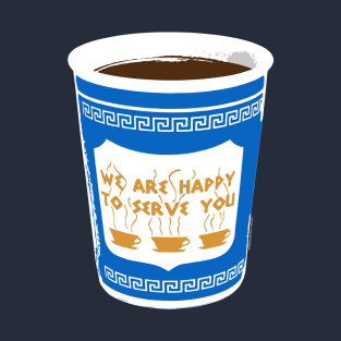 GIANT COFFEE CUP FOR COFFEE DRINKERS T-Shirt
