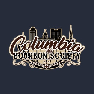 Columbia Bourbon Society Primary Logo Tee (Front Only) T-Shirt