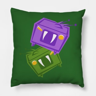 Vintage Funny Attacking Televisions gift Pillow