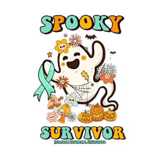 Ivemark Syndrome Awareness - spooky survivor ghost retro halloween T-Shirt