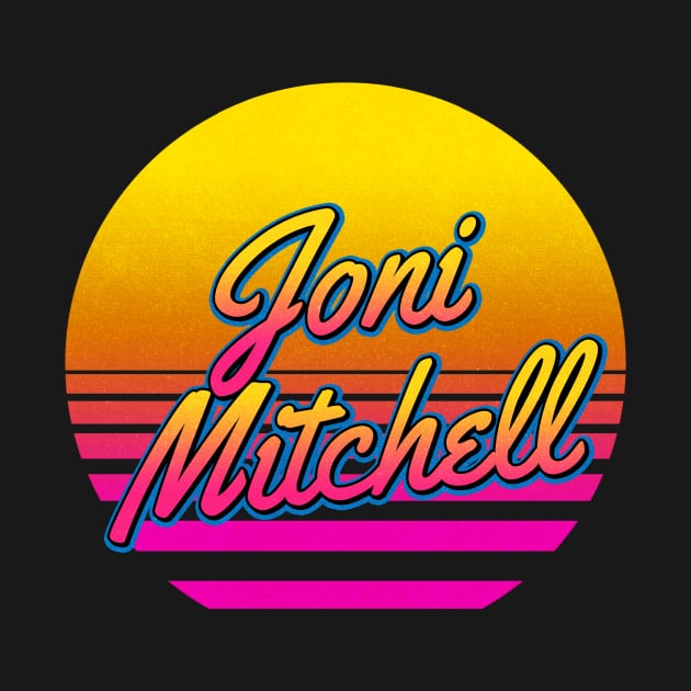 Joni Personalized Name Birthday Retro 80s Styled Gift by Jims Birds