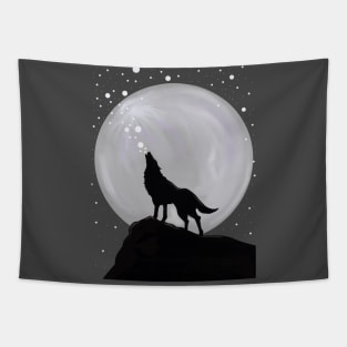 Call of the moon Tapestry