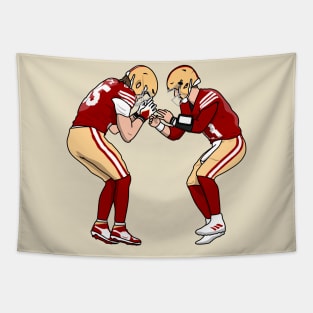 Griddy niners Tapestry