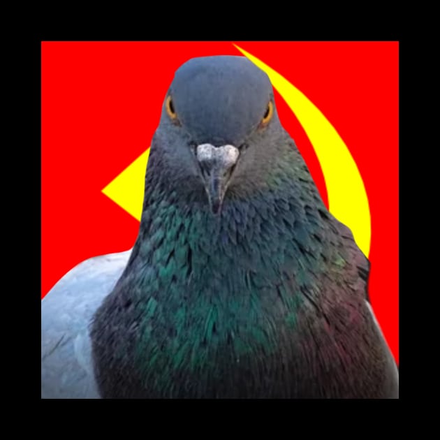 Communist Pigeon by SpaceKermit