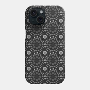 Black and white seamless pattern Phone Case