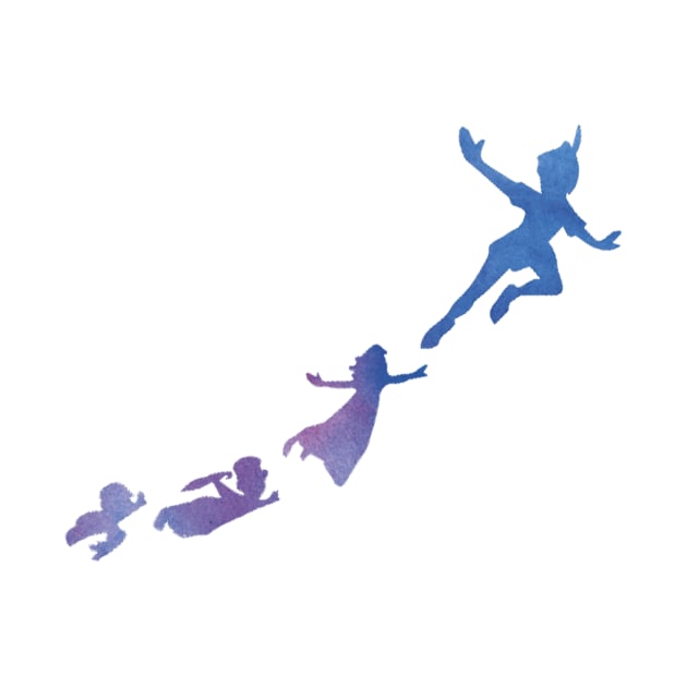 Peter Pan silhouettes by oceanegp