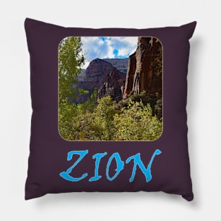 Zion National Park Canyons Pillow