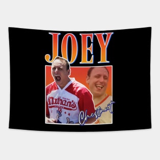 Joey Chestnut Fan art Tapestry