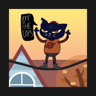 Night in the Woods "Eff the Cops" T-Shirt