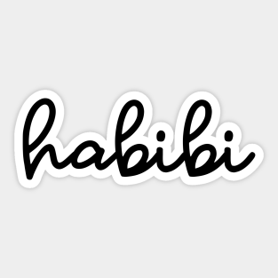 Yalla Habibi Stickers Teepublic