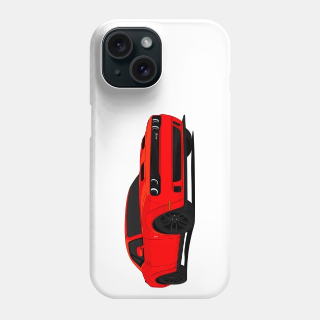 HELLCAT RED Phone Case by VENZ0LIC