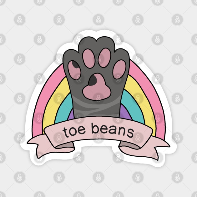 Toe Beans Magnet by valentinahramov