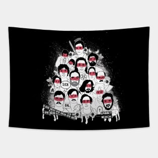 True Crime Art Tapestry