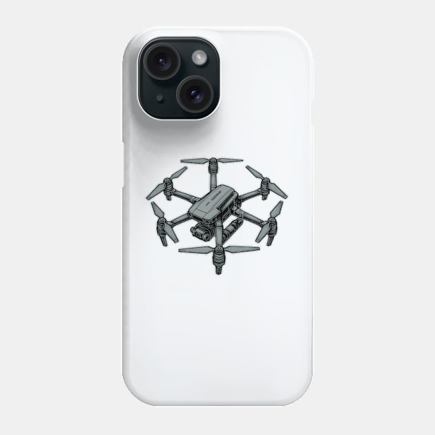 Dron deportivo Phone Case by LegnaArt