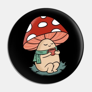 Cozy Mushroom Pin