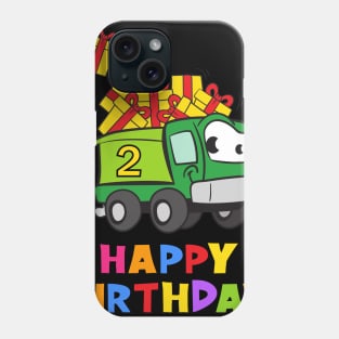 2nd Birthday Party 2 Year Old 2 Years Phone Case