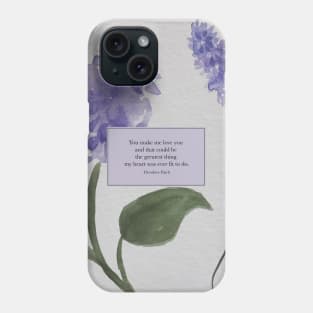 You make me love you... Theodore Finch Phone Case