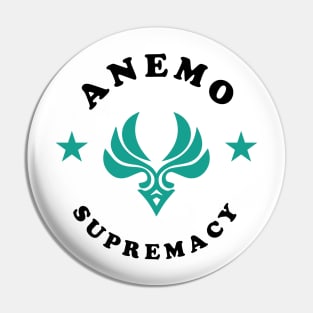 Anemo supremacy - Genshin Impact Pin