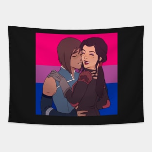 Korrasami Bisexual Flag Tapestry