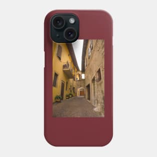 Street in Arco in North Italy Phone Case