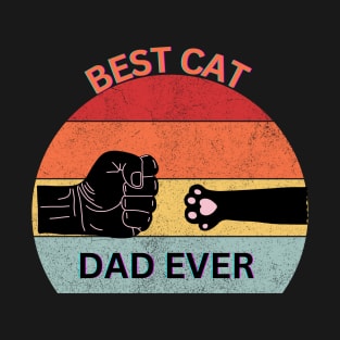 Best Cat Dad Ever T-Shirt